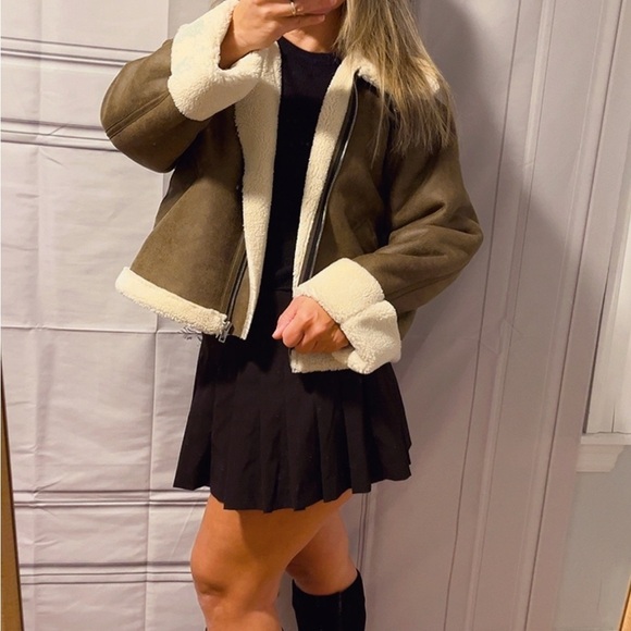 NWT ZARA OVERSIZED DOUBLE FACED JACKET SIZE M 
🚨 FINAL PRICE NO OFFER ACCEPT - Picture 15 of 16